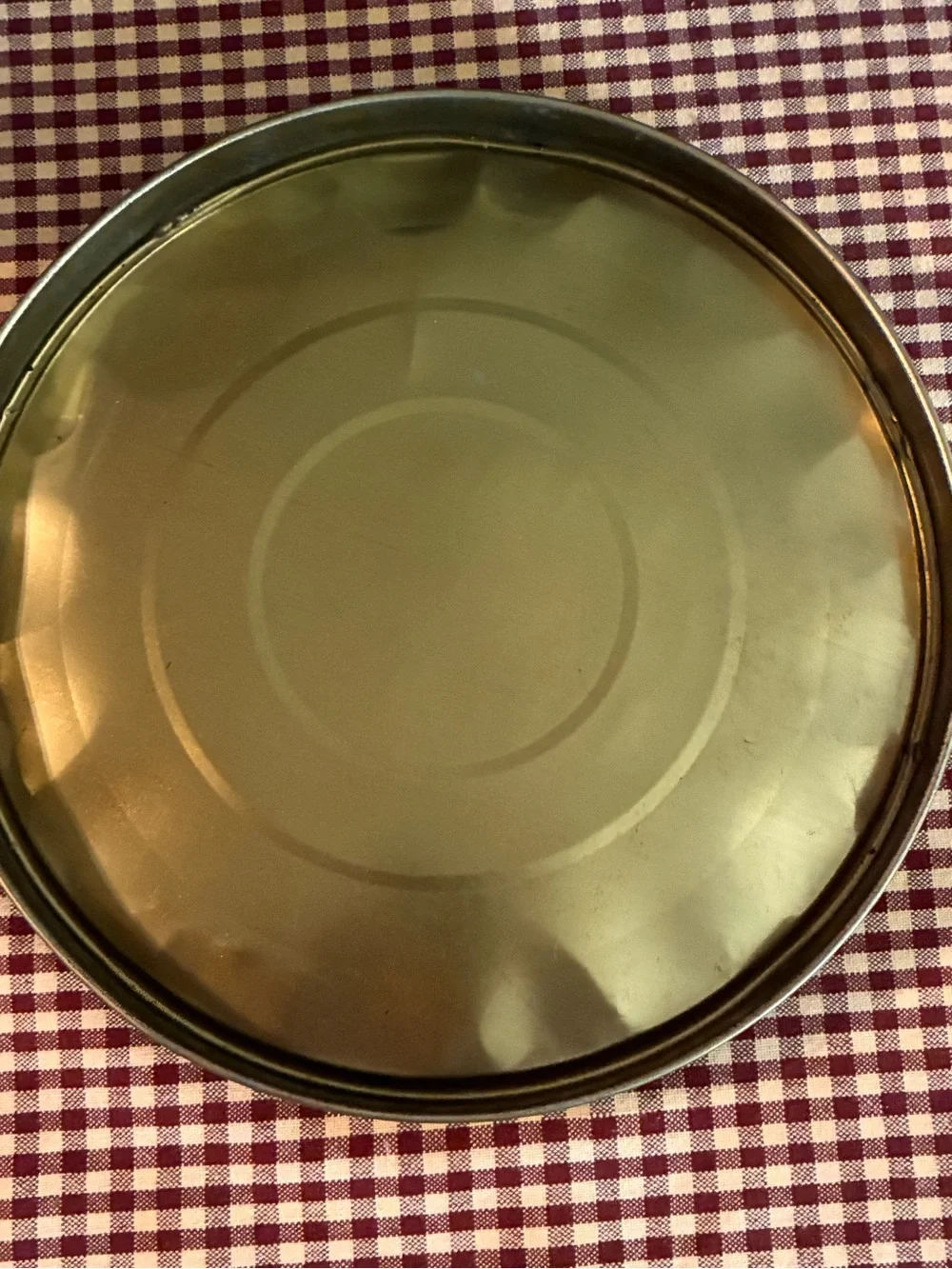 Charles Pretzels Vintage Metal Storage Tin - Brown and Cream